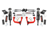 74257RED  -  3.5 Inch Lift Kit - Red UCA - Vertex/V2 - Toyota Tacoma 2WD/4WD (2005-2023)