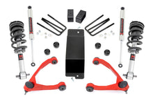 Load image into Gallery viewer, 07-18_gm_1500_4wd_3.5in_m1_strut_kit_-_27740red_19440red.jpg