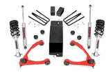19432RED  -  3.5 Inch Lift Kit - Forged UCA - N3 Strut - Chevy/GMC 1500 (14-16)