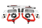 83430RED  -  3 Inch Lift Kit - N3 Shocks - Nissan Titan 2WD/4WD (2004-2024)