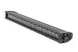 70720BLDRL  -  20 Inch Black Series LED Light Bar - Single Row - Cool White DRL