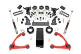 292.20RED  -  4.75 Inch Lift Kit - Red UCA - Combo - Chevy/GMC 1500 (14-15)