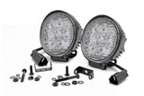 70804  -  4 Inch Chrome Series LED Light - Round - Pair