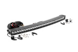 72730  -  30 Inch Chrome Series LED Light Bar - Curved - Single Row