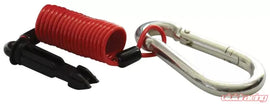 80-01-2204  -  4' Zip w/ pin. Replaces Bargman and like pin styles. No-drag breakaway solution.