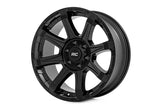 81200912A  -  Rough Country 81 Series Wheel/One-Piece/Semi Gloss Black/20x9/6x5.5/0mm