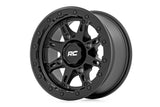 94140733  -  Rough Country 94 Series Wheel/UTV/Matte Black/14x7/4x137/+10mm