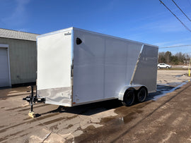 Enclosed Cargo Trailer 7x16 UTV +12in - 2 Tone 78
