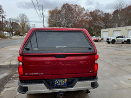 Used Chevrolet Silverado 2500/3500HD 2020-2025 Crew 6.5' short bed truck topper Red LOCATION: N-3-1 CODE: cnmm006