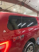 Load image into Gallery viewer, Used Ford F150 6.5' Short Box 2021-2026 Fiberglass Truck Topper Camper Shell Ruby Red Tricoat CODE: CCD LOCATION: N-1-2