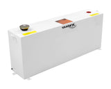 210401S  -  37 Gal Cap Vertical Rectangular 47.75x10.5x19 Gloss White Steel W/Lockable Cap