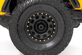 RC51-7655SL  -  Steel Simulated Bead Lock Wheel/Black/17x9/6x5.5/4.25 Bore/-12