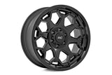 80201812A  -  Rough Country 80 Series Wheel/One-Piece/Semi Gloss Black/20x10/6x5.5/-19mm