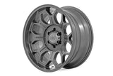 77202512G  -  Rough Country 77 Series Wheel/One-Piece/Gunmetal Gray/20x10/6x5.5/-25mm