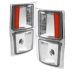 xTune Chevy Suburban 94-98 4 pcs Corner Lights Chrome CCL-JH-CCK88-E-AM