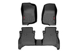 M-61505  -  Floor Mats - FR & RR - RR Non-Lock - Jeep Gladiator JT 4WD (2020-2025)