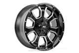 93201010  -  Rough Country 93 Series Wheel/One-Piece/Matte Black/20x10/8x6.5/-18mm